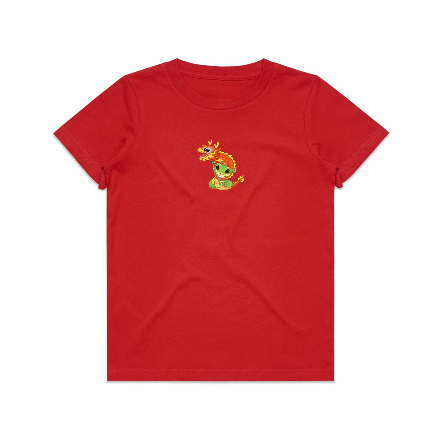 Junior Snake Tee Red